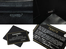 画像をギャラリービューアに読み込む, 極美品 CHANEL シャネル 1804 復刻トートバッグ ハンドバッグ 7番台 グレインドカーフスキン ブラック シルバー金具 中古 4c067160