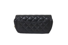 画像をギャラリービューアに読み込む, CHANEL シャネル マトラッセ ポシェット チェーンショルダーバッグ メガネケース 31番台 キャビアスキン ブラック 美品 中古 4c067178