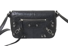 画像をギャラリービューアに読み込む, 新品未使用 BALENCIAGA バレンシアガ ルカゴール ショルダーバッグ 781911 イタリア製 ミニ レザー ブラック 4c067188 正規品