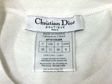 Load image into Gallery viewer, 極美品 ChristianDior クリスチャンディオール J&#39;ADOREDior 半袖Tシャツ トロッター ラインストーン アイボリー ピンク 中古 4c067191