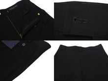 画像をギャラリービューアに読み込む, 極美品 LOUIS VUITTON ルイヴィトン Wool Slacks ウール スラック サイズ 50 ブラック メンズ RM251MM 中古 4c072461