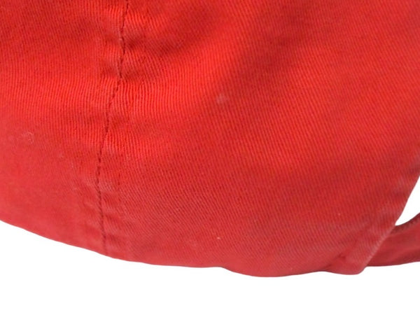 RUFF RYDERS Rough Riders Cap Vintage 90s HIP HOP NEW YORK Embroidery Free Size Red Cotton Good Condition Used 4c067415