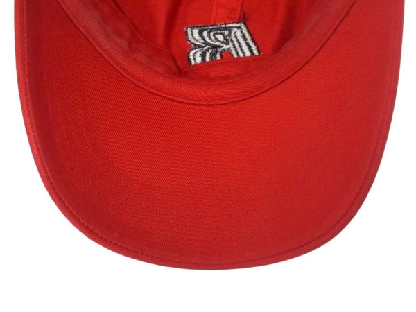 RUFF RYDERS Rough Riders Cap Vintage 90s HIP HOP NEW YORK Embroidery Free Size Red Cotton Good Condition Used 4c067415