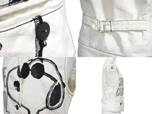 Load image into Gallery viewer, ICEBERG アイスバーグ ベスト インポート スヌーピー ボタンベスト サイズ38 コットン ホワイト 良品 中古 4c067417