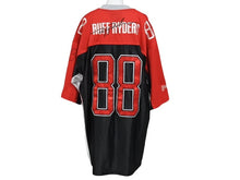 Load image into Gallery viewer, VINTAGE RUFF RYDERS ラフライダーズ ゲームシャツ サイズXXL ブラック ホワイト レッド ポリエステル 美品 中古 4c067420