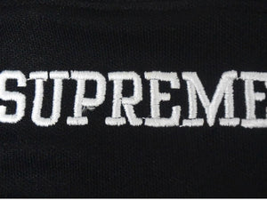 Supreme シュプリーム 14AW RUFF RYDERS ラフライダーズ ホッケーシャツ サイズS ブラック シルバー ポリエステル 美品 中古 4c067433