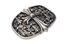 画像をギャラリービューアに読み込む, CHROME HEARTS クロムハーツ BUCKL CEMETERY1.5 セメタリークロス バックル シルバー925 重量244g .925 2003 刻印 美品 中古 4c067440