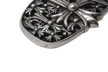 画像をギャラリービューアに読み込む, CHROME HEARTS クロムハーツ BUCKL CEMETERY1.5 セメタリークロス バックル シルバー925 重量244g .925 2003 刻印 美品 中古 4c067440