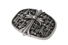 画像をギャラリービューアに読み込む, CHROME HEARTS クロムハーツ BUCKL CEMETERY1.5 セメタリークロス バックル シルバー925 重量244g .925 2003 刻印 美品 中古 4c067440