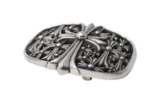 画像をギャラリービューアに読み込む, CHROME HEARTS クロムハーツ BUCKL CEMETERY1.5 セメタリークロス バックル シルバー925 重量244g .925 2003 刻印 美品 中古 4c067440