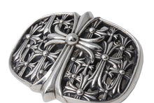 画像をギャラリービューアに読み込む, CHROME HEARTS クロムハーツ BUCKL CEMETERY1.5 セメタリークロス バックル シルバー925 重量248g .925 2003 刻印 美品 中古 4c067442