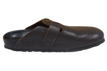 画像をギャラリービューアに読み込む, CHROME HEARTS クロムハーツ × BIRKENSTOCK ビルケンシュトック レザー ボストン サンダル シルバー925 41 美品 中古 4c067443