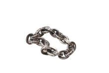 Load image into Gallery viewer, CHROME HEARTS クロムハーツ ペーパーチェーンリング 指輪 サイズ12号 重量4.8g シルバー925 アクセサリー 美品 中古 4c067444
