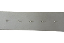 Load image into Gallery viewer, MISS SIXTY ミスシックスティ ベルト バックル イタリア製 サイズM レザー ホワイト ピンク 美品 中古 4c067473