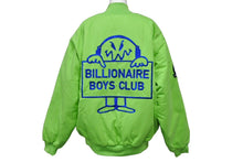 画像をギャラリービューアに読み込む, 新品未使用 BILLIONAIRE BOYS CLUB ビリオネアボーイズクラブ コットンツイル バーシティージャケット BBCJP245X002 サイズM グリーン 中古 4c067479