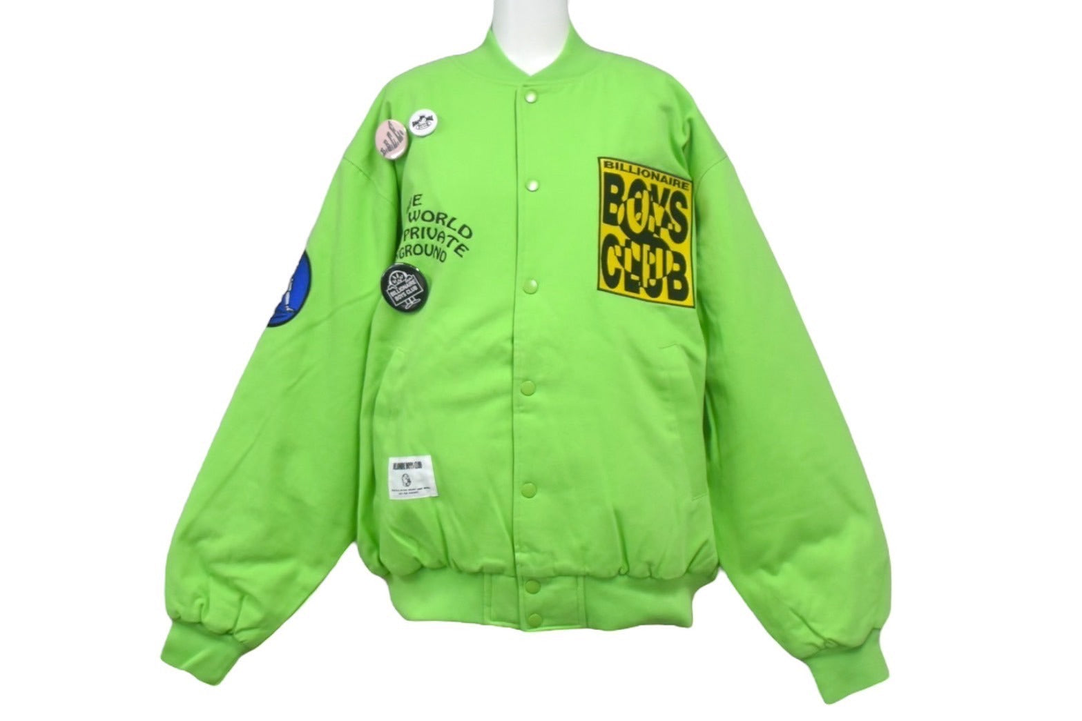 新品未使用 BILLIONAIRE BOYS CLUB ビリオネアボーイズクラブ コットンツイル バーシティージャケット BBCJP245X002  サイズM グリーン 中古 4c067480 – Casanova Vintage