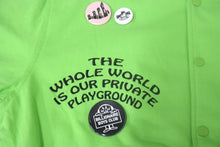 画像をギャラリービューアに読み込む, 新品未使用 BILLIONAIRE BOYS CLUB ビリオネアボーイズクラブ コットンツイル バーシティージャケット BBCJP245X002 サイズM グリーン 中古 4c067480