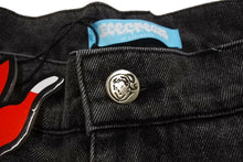 画像をギャラリービューアに読み込む, 新品未使用 Billionaire Boys Club ビリオネアボーイズクラブ 2WAY ウォッシュドデニム カーゴパンツ ブラック デニム ICEJP241P002 サイズM 中古 4c067482