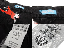 画像をギャラリービューアに読み込む, 新品未使用 Billionaire Boys Club ビリオネアボーイズクラブ 2WAY ウォッシュドデニム カーゴパンツ ブラック デニム ICEJP241P002 サイズM 中古 4c067482