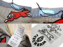 画像をギャラリービューアに読み込む, 新品未使用 Billionaire Boys Club ICECREAM ビリオネアボーイズクラブ ICEJP241P001 サイズL ウォッシュドデニムパンツ 4c067484