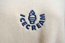 Load image into Gallery viewer, Billionaire Boys Club ビリオネアボーイズクラブ 刺繍ロゴ パイピング フリース パーカー オートミール ICJP233K004 サイズL 中古 4c067486