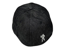 Load image into Gallery viewer, 新品未使用品 BILLIONAIREBOYSCLUB ビリオネアボーイズクラブ DENIM CAP HELMET キャップ BBCJP233H001 ブラック Mサイズ 中古 4c067491