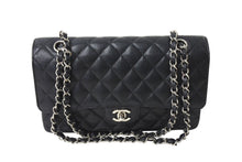 Load image into Gallery viewer, 極美品 CHANEL シャネル マトラッセ25 チェーンショルダーバッグ ココマーク 19番台 キャビアスキン ブラック シルバー金具 中古 4c067500