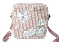 画像をギャラリービューアに読み込む, 新品未使用 Christian Dior クリスチャンディオール トロッター ショルダーバッグ ガーリーライン ラインストーン ピンク 中古 4c067557
