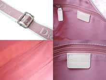 画像をギャラリービューアに読み込む, 新品未使用 Christian Dior クリスチャンディオール トロッター ショルダーバッグ ガーリーライン ラインストーン ピンク 中古 4c067557