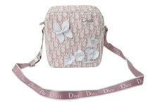 画像をギャラリービューアに読み込む, 極美品 Christian Dior クリスチャンディオール ショルダーバッグ BOL1003 ヴィンテージ トロッター柄 ピンク ラインストーン 中古 4c067558