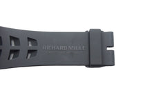 画像をギャラリービューアに読み込む, 新品未使用 RICHARD MILLE リシャール ミル RM011-03 時計ベルト 交換用 グレー ラバー 11-03M 刻印 中古 4c067571