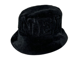 New Unused 2024 CHANEL Bucket Hat Reversible Mouton Hat Coco Mark Made in Italy Black Used 4c067586