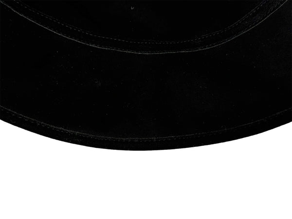 New Unused 2024 CHANEL Bucket Hat Reversible Mouton Hat Coco Mark Made in Italy Black Used 4c067586