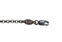 Load image into Gallery viewer, CHROME HEARTS クロムハーツ ネックレス ロールチェーン SV 4.5G シルバー 美品 中古 4c067587
