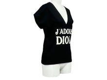 Load image into Gallery viewer, 新品未使用 Christian Dior クリスチャンディオール J&#39;ADORE ジャドール タンクトップ 3H16155400 サイズ38 ブラック 中古 4c067589