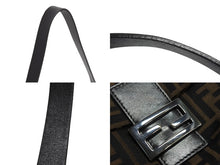 画像をギャラリービューアに読み込む, FENDI フェンディ マンマバケット ハンドバッグ ズッカ柄 ズッカ ブラウン シルバー金具 美品 中古 4c067595