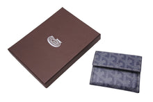 画像をギャラリービューアに読み込む, 極美品 Goyard ゴヤールマリニー コインケース 折りたたみ財布 コンパクト財布 小銭入れ フランス製 PVC グレー 中古 4c067597