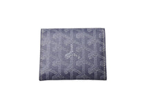 画像をギャラリービューアに読み込む, 極美品 Goyard ゴヤールマリニー コインケース 折りたたみ財布 コンパクト財布 小銭入れ フランス製 PVC グレー 中古 4c067597