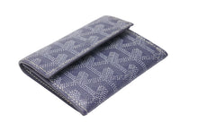 画像をギャラリービューアに読み込む, 極美品 Goyard ゴヤールマリニー コインケース 折りたたみ財布 コンパクト財布 小銭入れ フランス製 PVC グレー 中古 4c067597