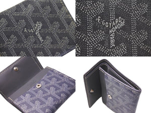 極美品 Goyard ゴヤールマリニー コインケース 折りたたみ財布 コンパクト財布 小銭入れ フランス製 PVC グレー 中古 4c067597 –  Casanova Vintage