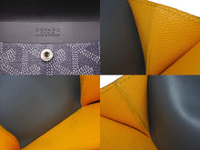 画像をギャラリービューアに読み込む, 極美品 Goyard ゴヤールマリニー コインケース 折りたたみ財布 コンパクト財布 小銭入れ フランス製 PVC グレー 中古 4c067597