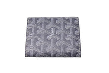 Load image into Gallery viewer, 新品未使用品 GOYARD ゴヤール マリニー ウォレット コインケース 小銭入れ カードケース PVC レザー グレー 中古 4c067598