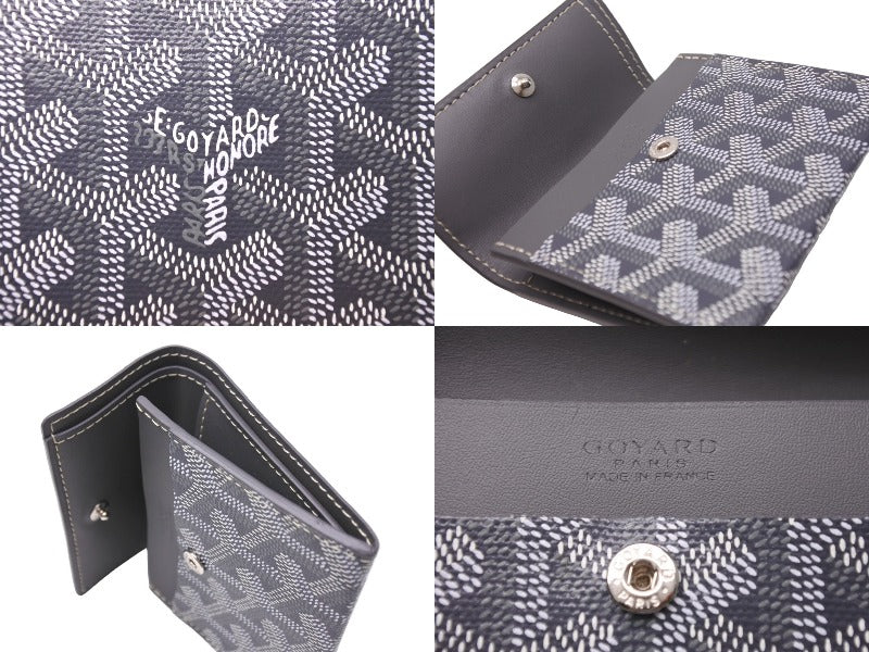 新品未使用品 GOYARD ゴヤール マリニー ウォレット コインケース 小銭入れ カードケース PVC レザー グレー 中古 4c067598 –  Casanova Vintage