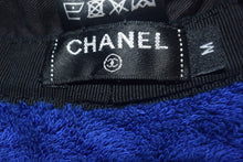 Load image into Gallery viewer, 極美品 CHANEL シャネル バケットハット ココマーク WS4847 パイル地 サイズM ブルー 中古 4c067600