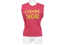画像をギャラリービューアに読み込む, 極美品 Christian Dior クリスチャンディオール J'ADORE ジャドール タンクトップ 2A12155300 サイズ42 ガリアーノ期 ピンク イエロー 中古 4c067611