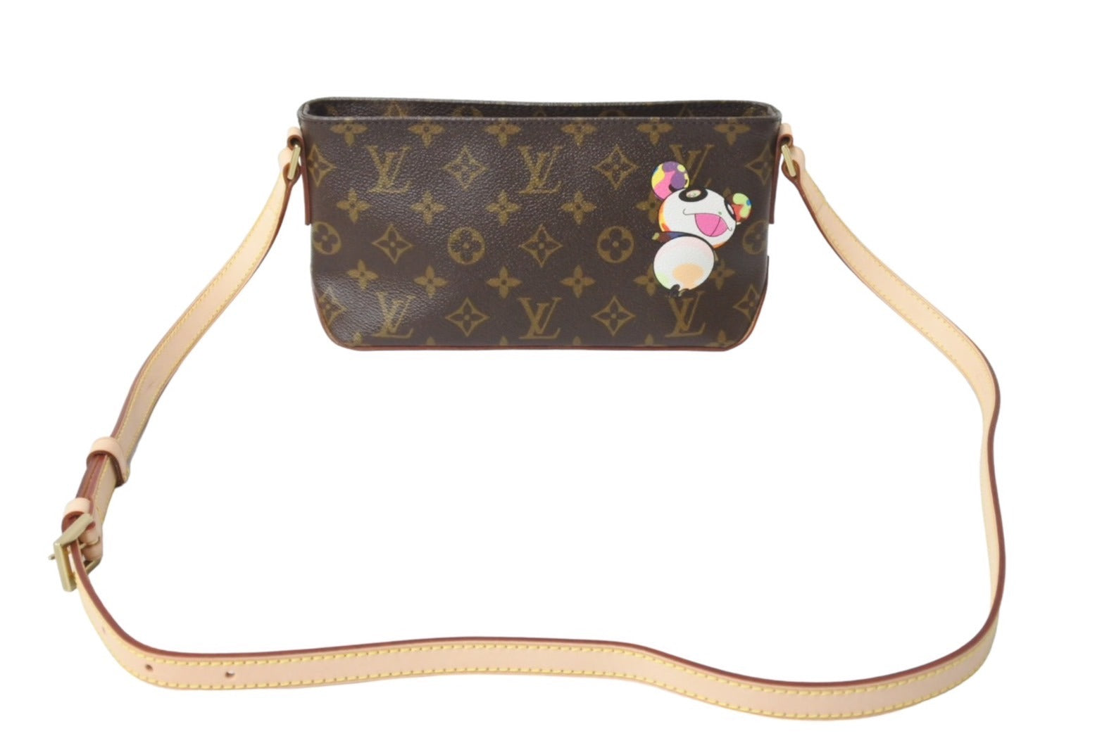 新品同様 LOUIS VUITTON ルイヴィトン トロター ショルダーバッグ モノグラムパンダ 村上隆 ポシェット M51241 中古  4c067615 – Casanova Vintage