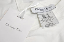 Load image into Gallery viewer, 新品未使用 Christian Dior クリスチャンディオール J&#39;ADORE VネックTシャツ 3H16155400 サイズ38 コットン ホワイト レッド 中古 4c067622