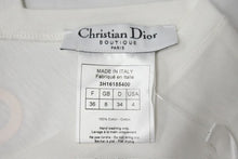 Load image into Gallery viewer, 新品未使用 Christian Dior クリスチャンディオール J&#39;ADORE VネックTシャツ 3H16155400 サイズ36 コットン ホワイト レッド 中古 4c067623