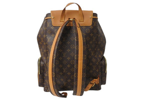 極美品 LOUIS VUITTON ルイヴィトン リュック トリオ バックパック モノグラム ヴァージル M44658 中古 4c067648