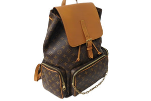 極美品 LOUIS VUITTON ルイヴィトン リュック トリオ バックパック モノグラム ヴァージル M44658 中古 4c067648